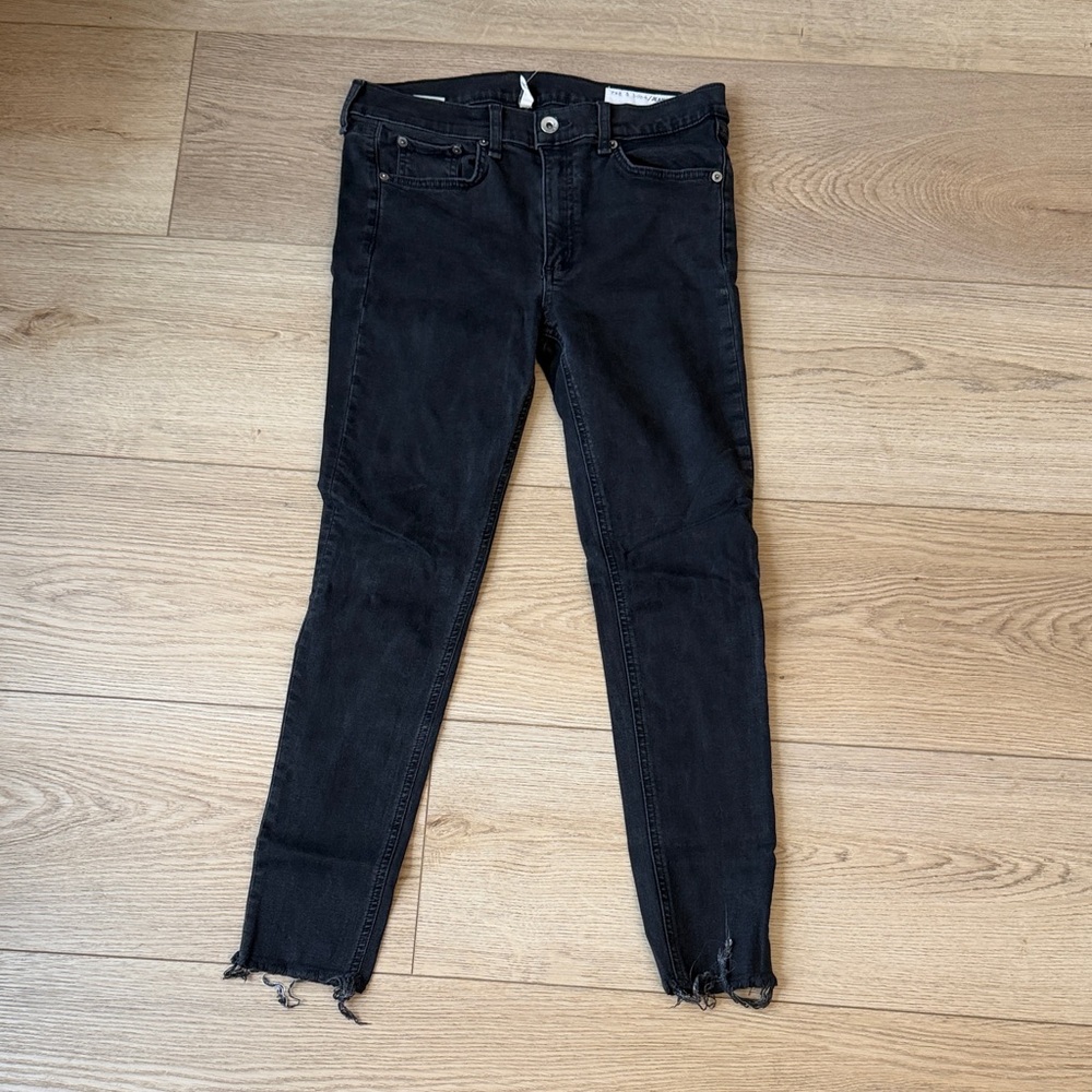 rag & bone Black Skinny Jeans